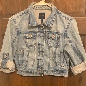 Drop Denim Jean Jacket